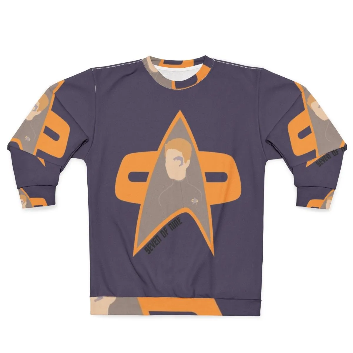 7 of 9 Star Trek Voyager Borg Queen Sweatshirt