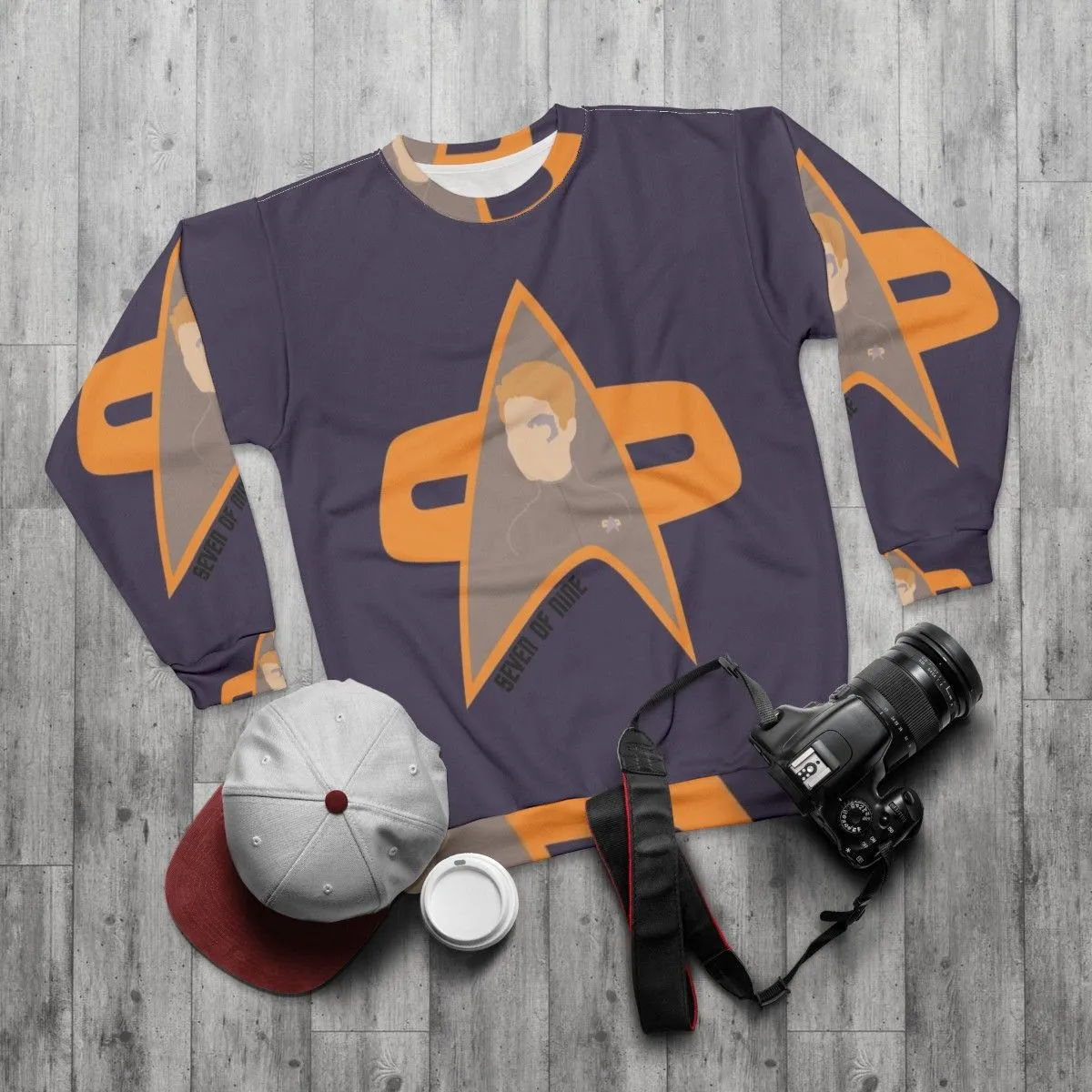 7 of 9 Star Trek Voyager Borg Queen Sweatshirt