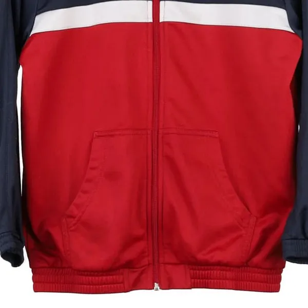 Age 11-12 Champion Track Jacket - Large Block Colour Polyester
