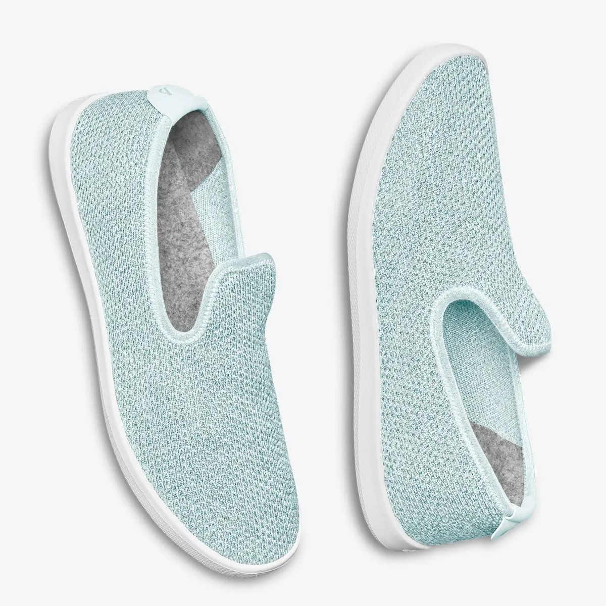 Allbirds Tree Loungers - CLASSICS: Smoke Powder Blue (White Sole)