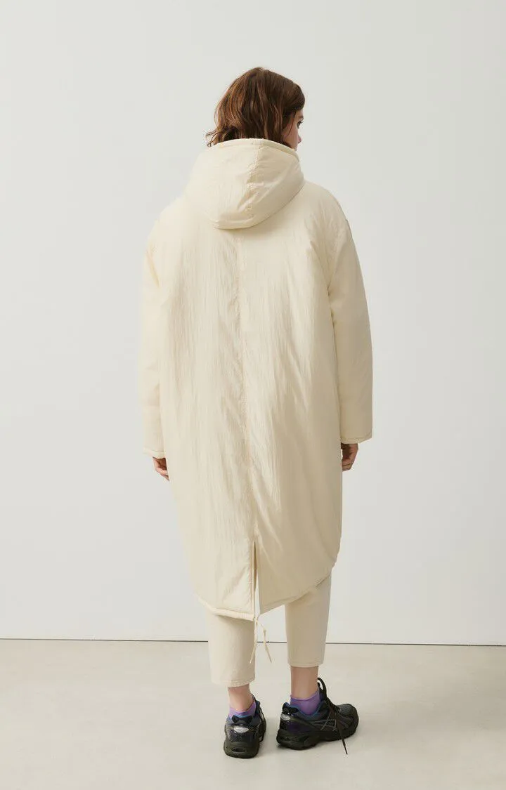 American Vintage ZOTCITY Parka in Ecru
