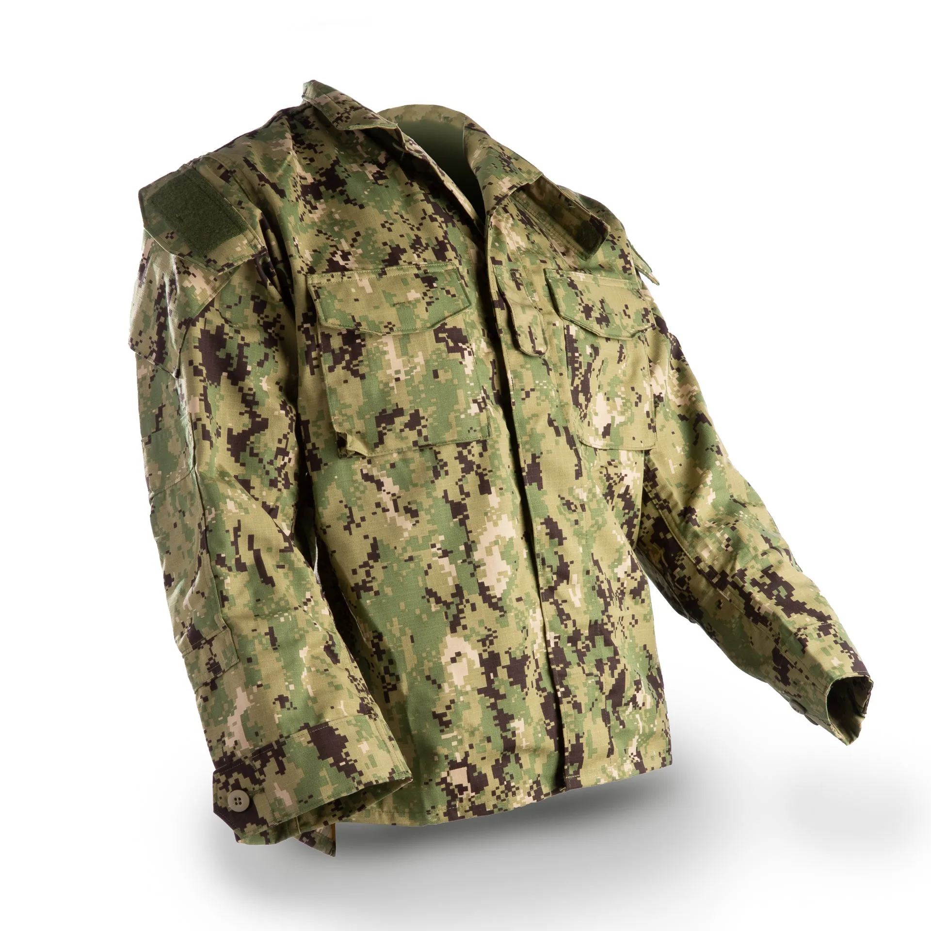 AS-IS NAVY NWU Type III Woodland Blouse