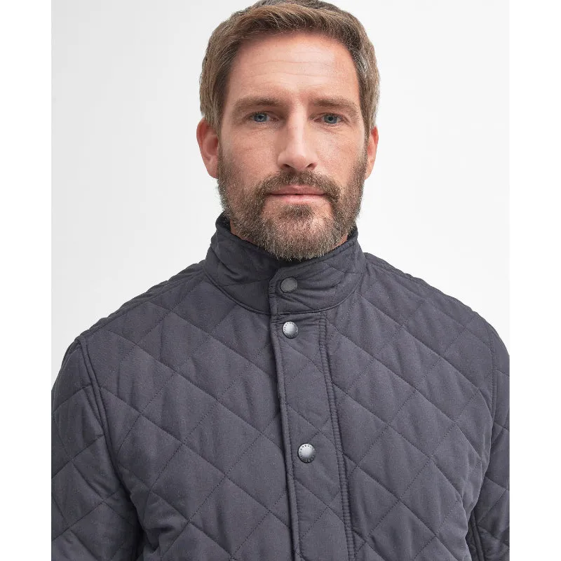Barbour Shoveler Mens Quilted Jacket - Navy