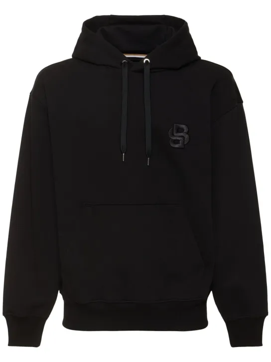 Boss   Sullivan hooded cotton sweatshirt 