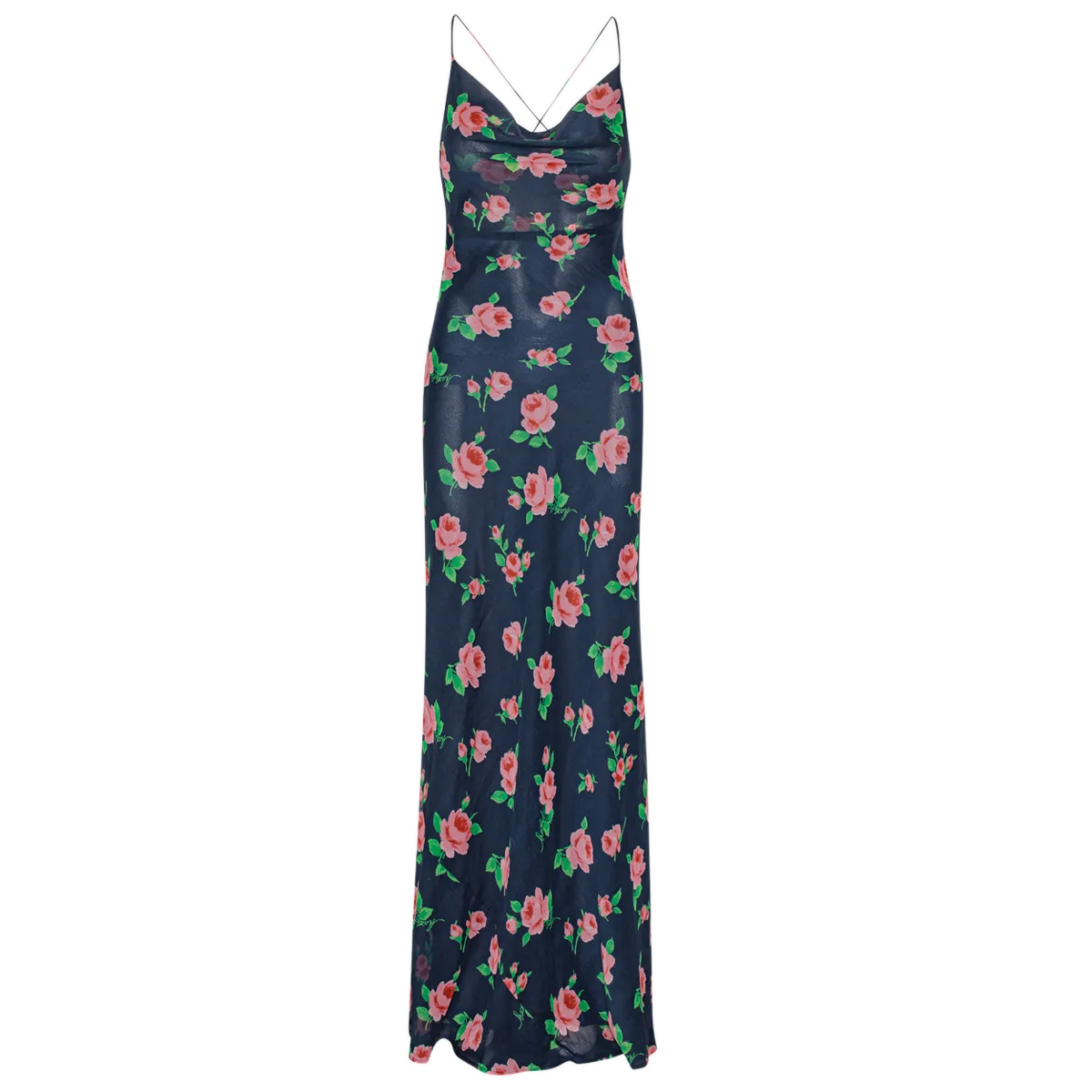 Chiffon Maxi Slip Dress