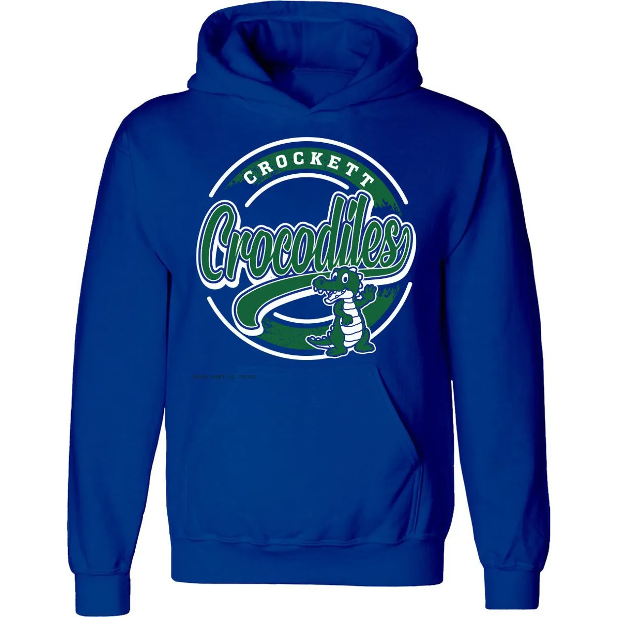 Crockett Crocodiles - Circle Script Hoodie