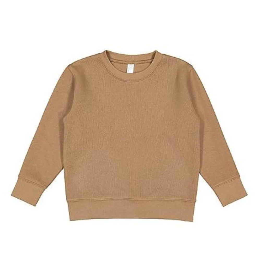 Custom Embroidered Single Initial Toddler Crewneck Sweatshirt