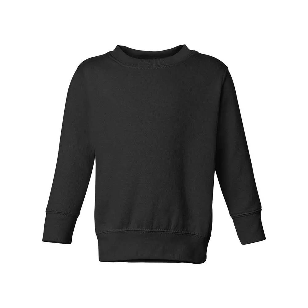 Custom Embroidered Single Initial Toddler Crewneck Sweatshirt