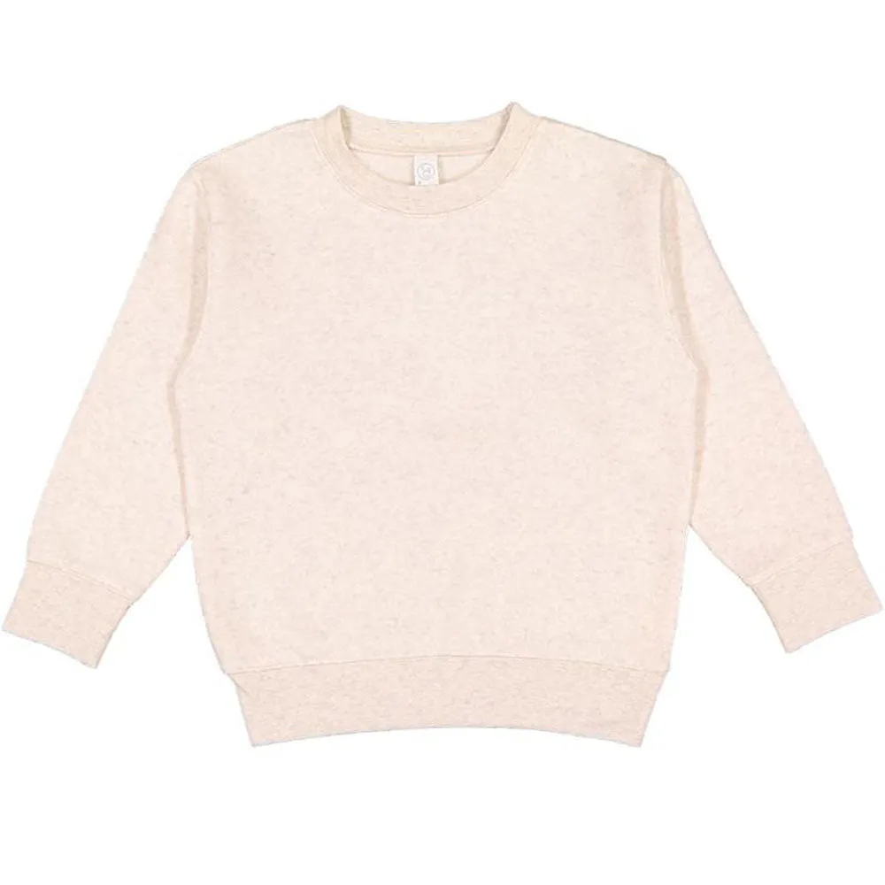 Custom Embroidered Single Initial Toddler Crewneck Sweatshirt