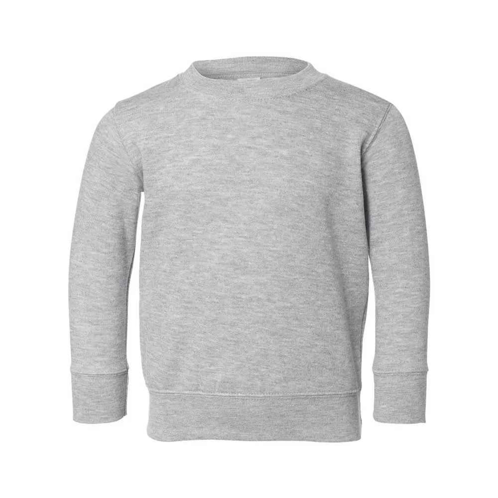 Custom Embroidered Single Initial Toddler Crewneck Sweatshirt