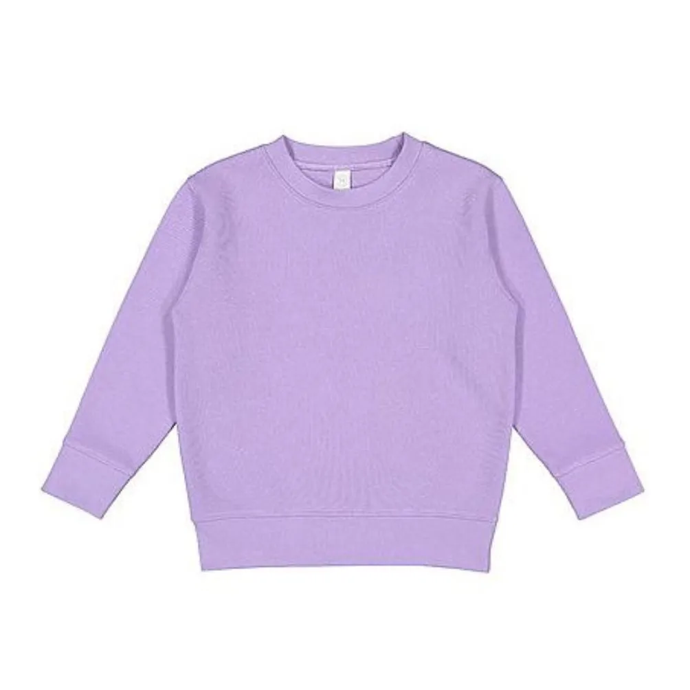 Custom Embroidered Single Initial Toddler Crewneck Sweatshirt