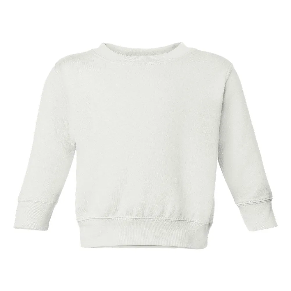 Custom Embroidered Single Initial Toddler Crewneck Sweatshirt