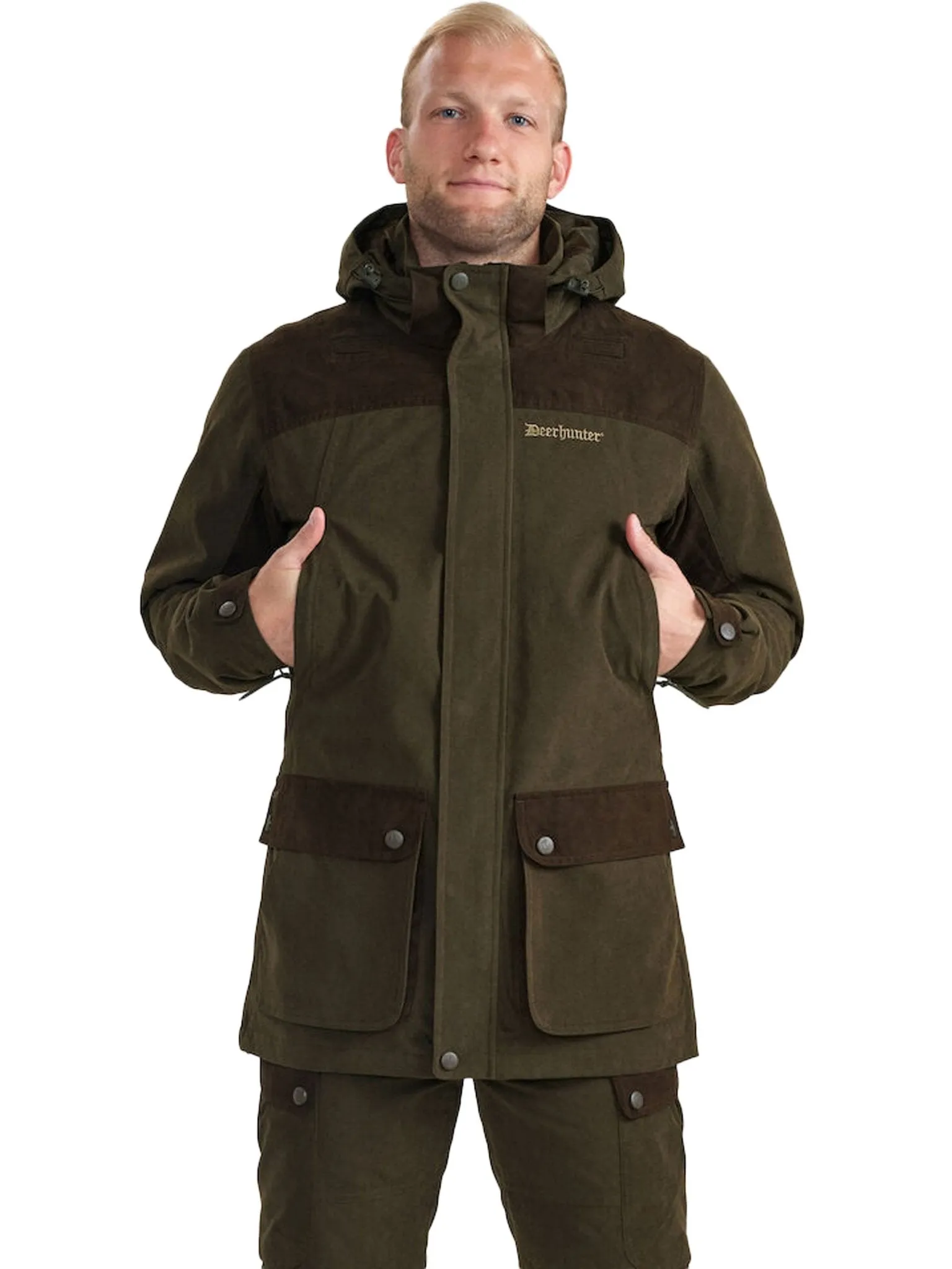 Deerhunter - Mens Eagle Waterproof Windproof Jacket taped seams - Eagle Coat Breathable and insulated