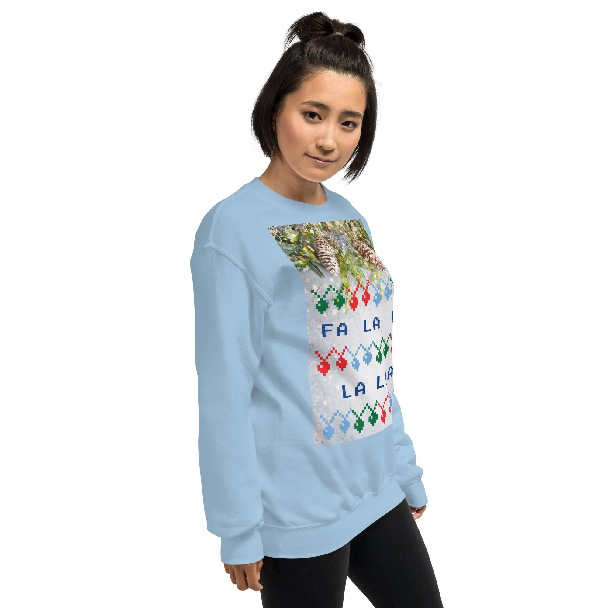 FA LA LA LA LAA Christmas Sweatshirt (Glamourange Christmas Sweatshirt Womens)