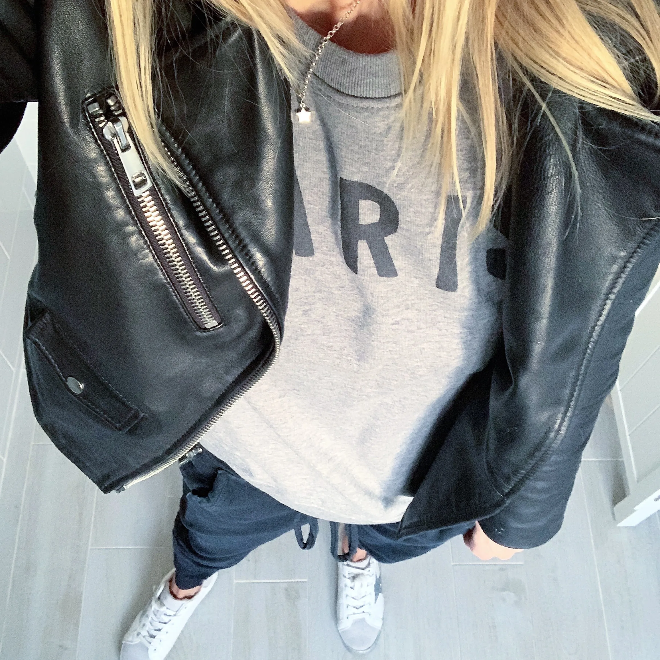 Grey PARIS sweatshirt