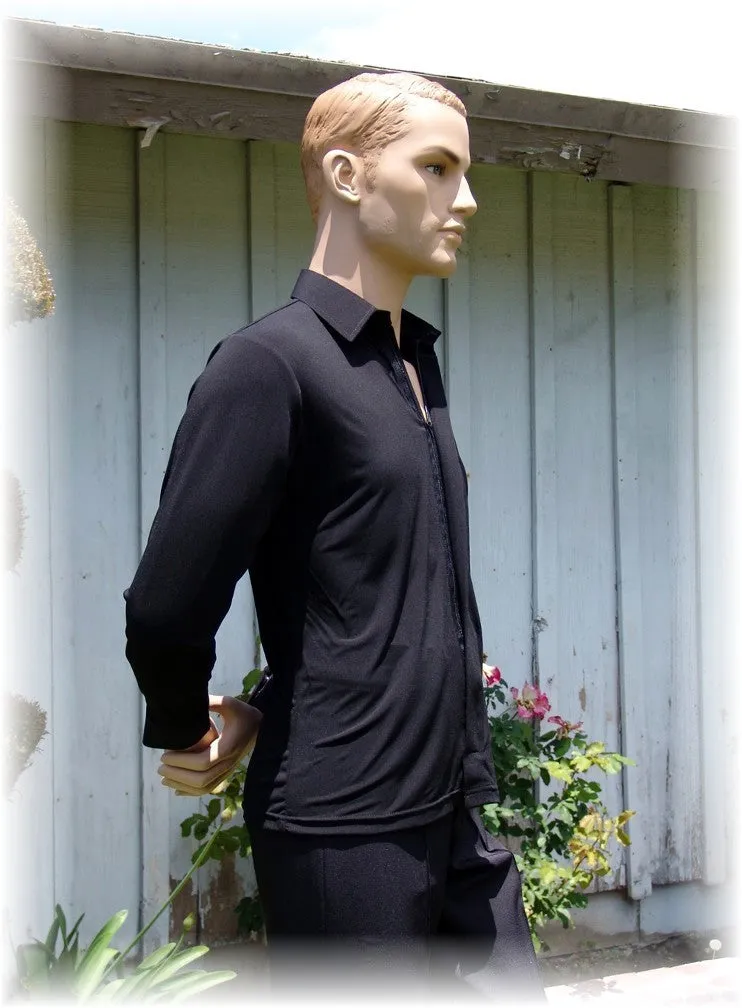 GS03 - "OUT" Style Black Shirt.