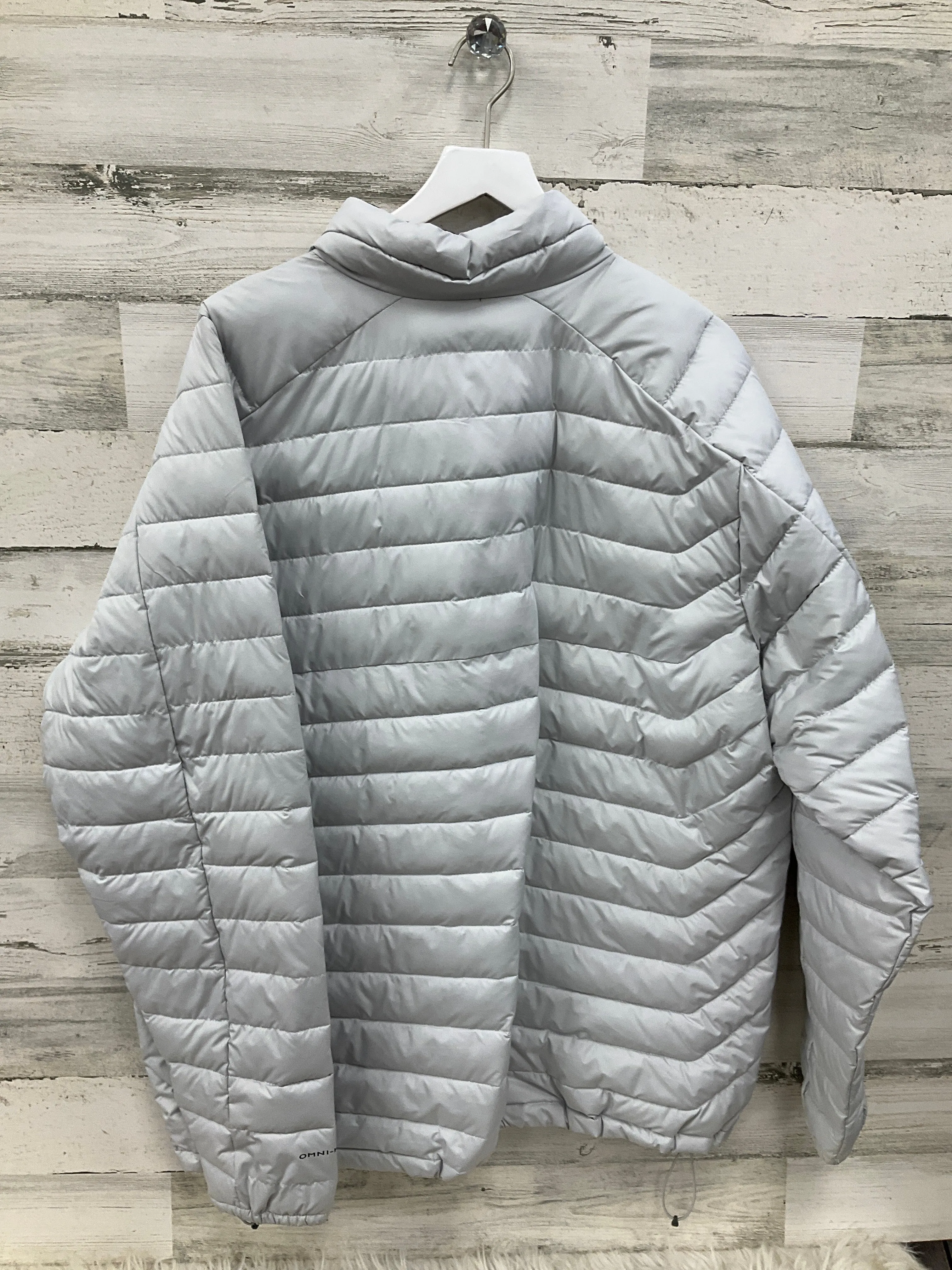 Jacket Puffer & Quilted By Columbia In Grey, Size: Xxl