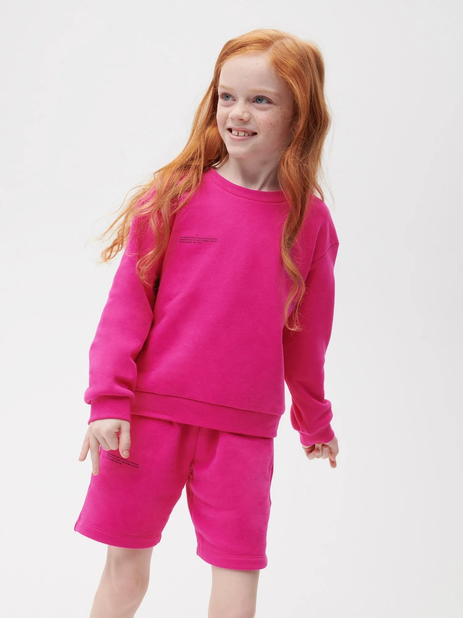 Kids' 365 Sweatshirt - Bright Tones—foxglove pink