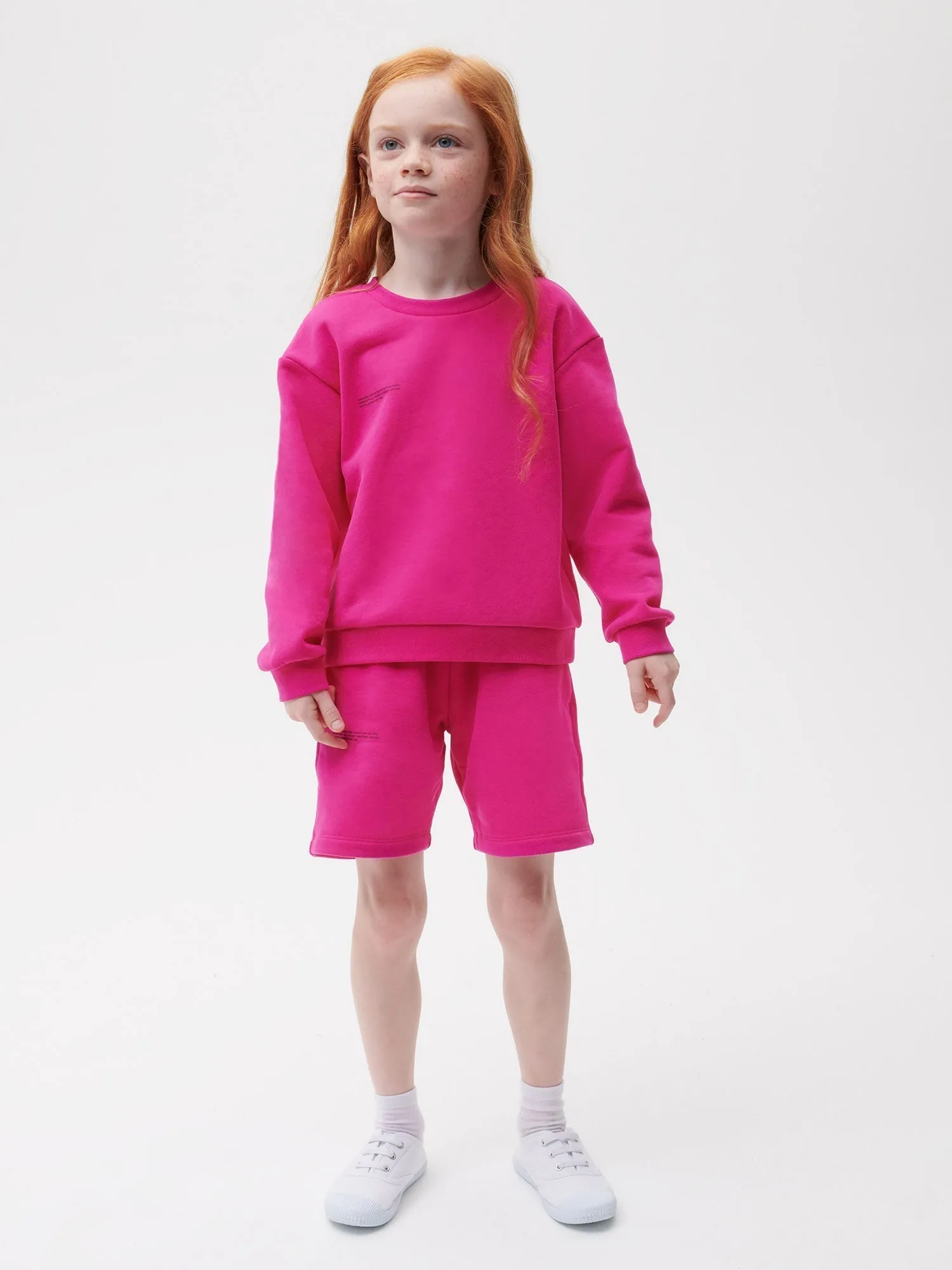 Kids' 365 Sweatshirt - Bright Tones—foxglove pink