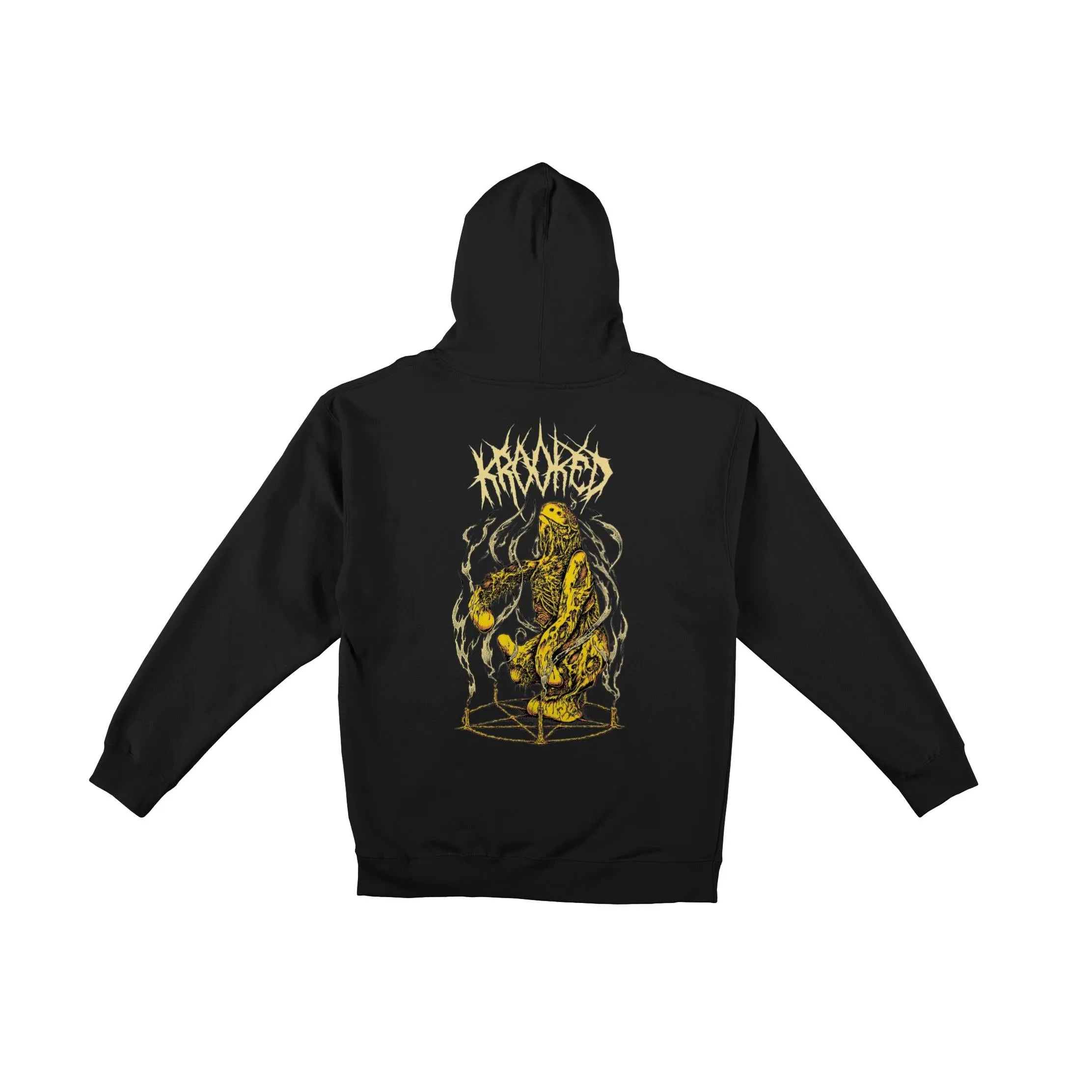 Krooked Necroshmoo Zip Hood Black/Cream