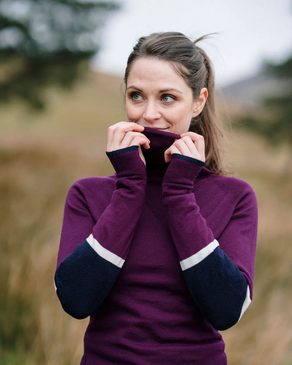 Marin Merino Cowl Neck Top