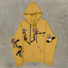 Men's long sleeve street style loose hoodie