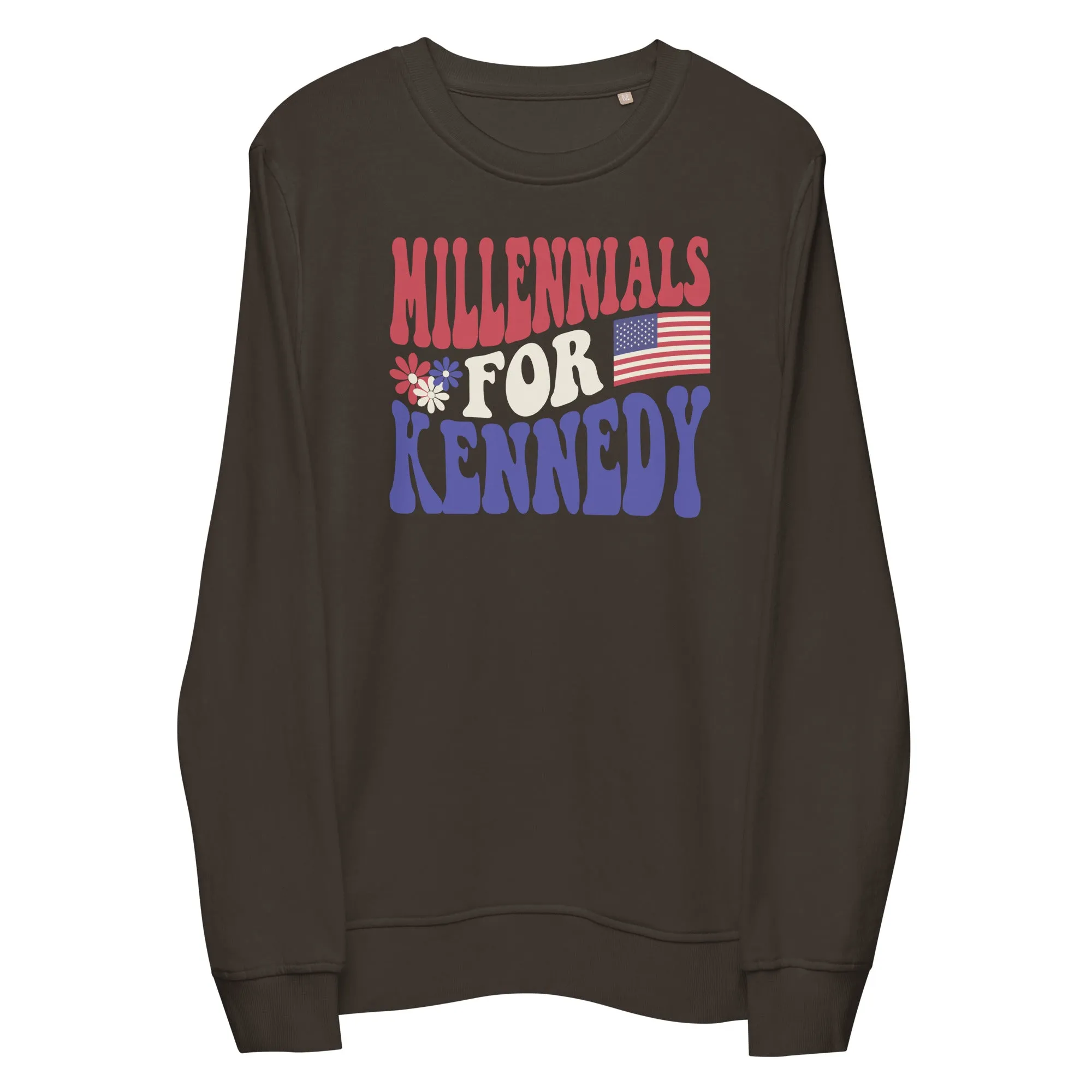 Millennials for Kennedy Unisex Organic Sweatshirt