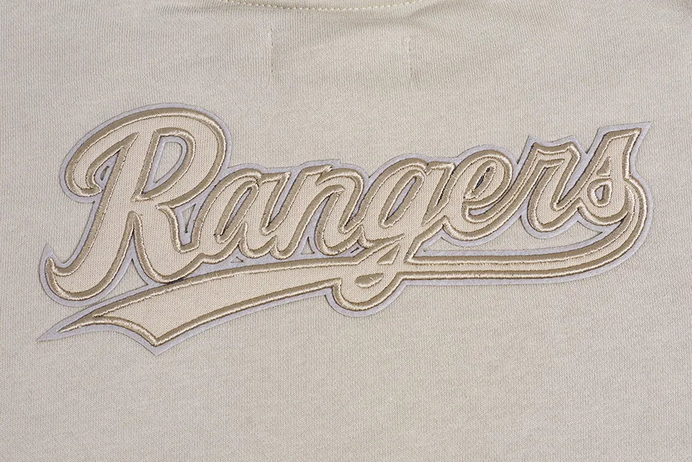 MLB TEXAS RANGERS NEUTRAL WOMEN'S CREWNECK (TAUPE)