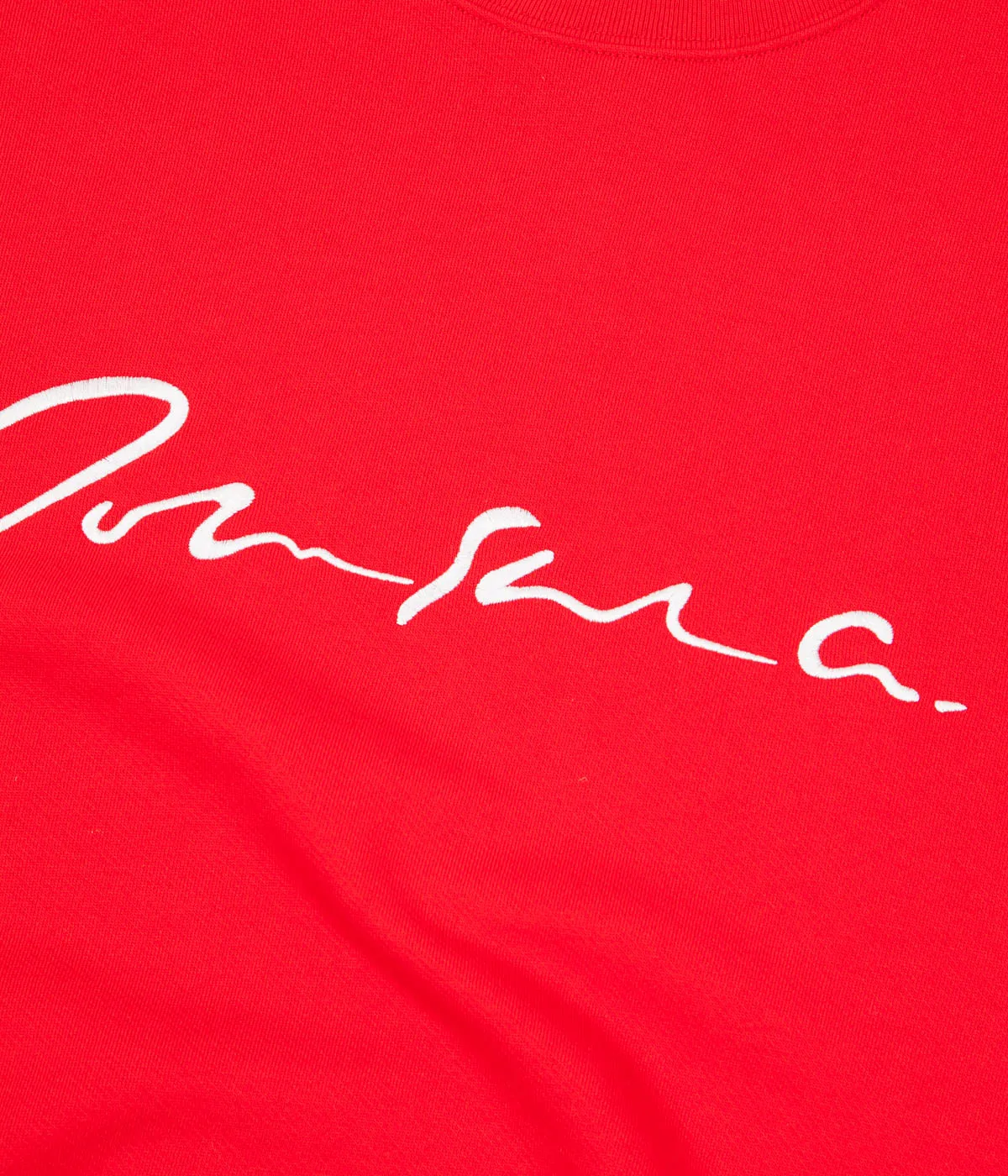 Polar Signature Crewneck Sweatshirt - Red