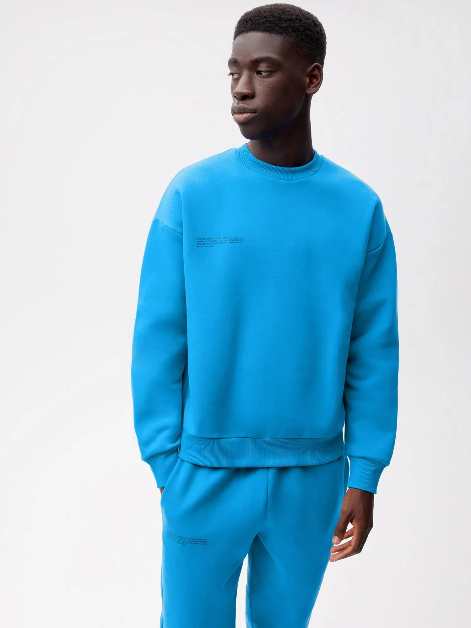 Signature Sweatshirt - Bright Tones—cerulean blue