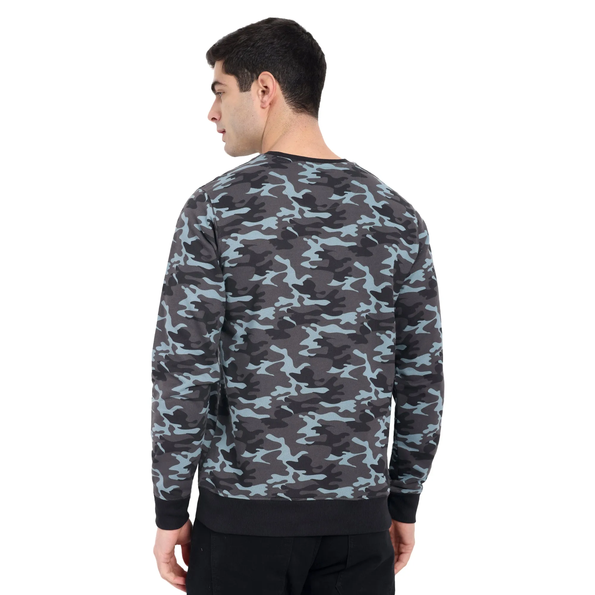 Unisex Cement Camouflage Oversized Sweatshirt