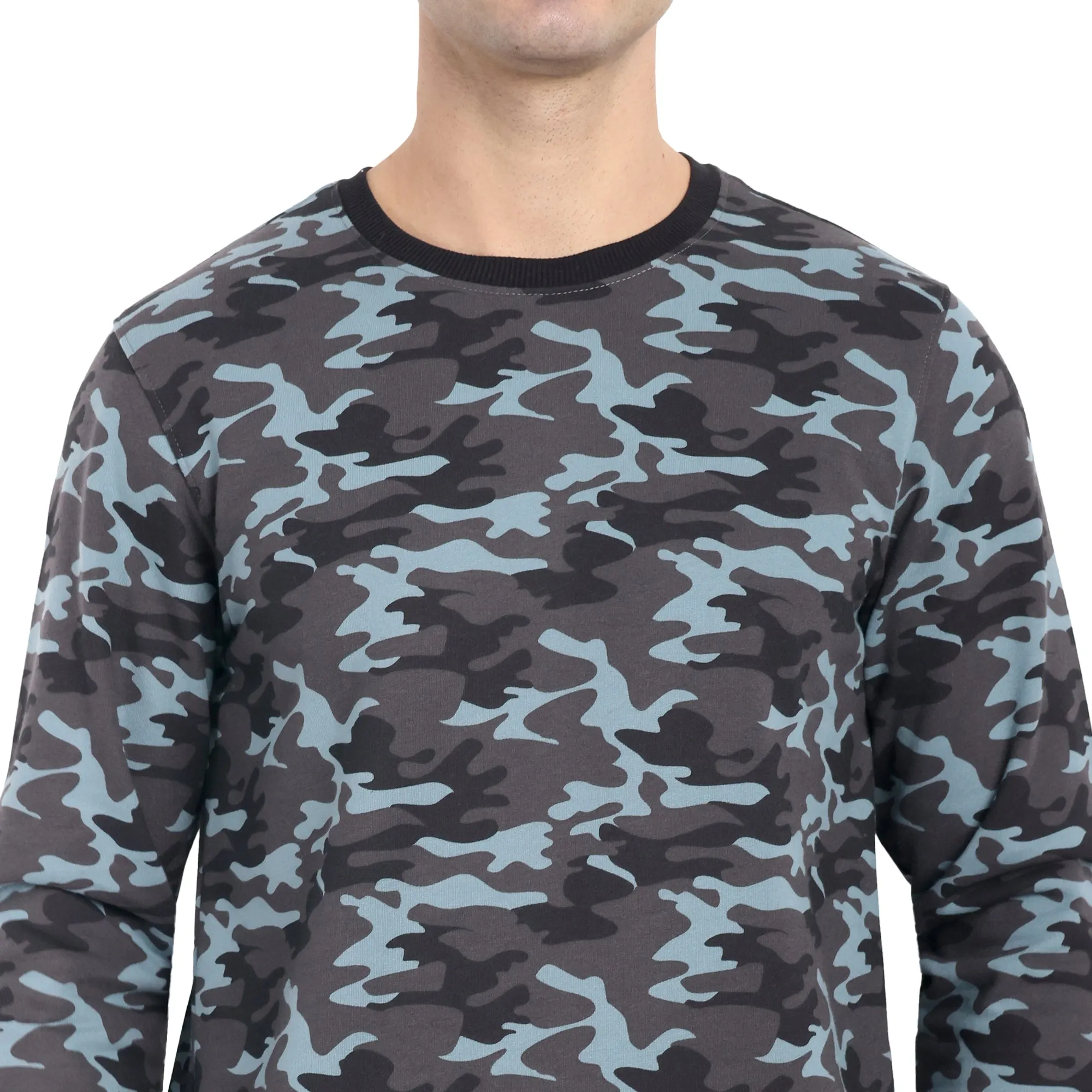 Unisex Cement Camouflage Oversized Sweatshirt