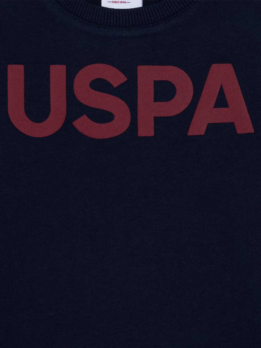 USPA Boys Sweatshirt Navy VR033 USPSS163